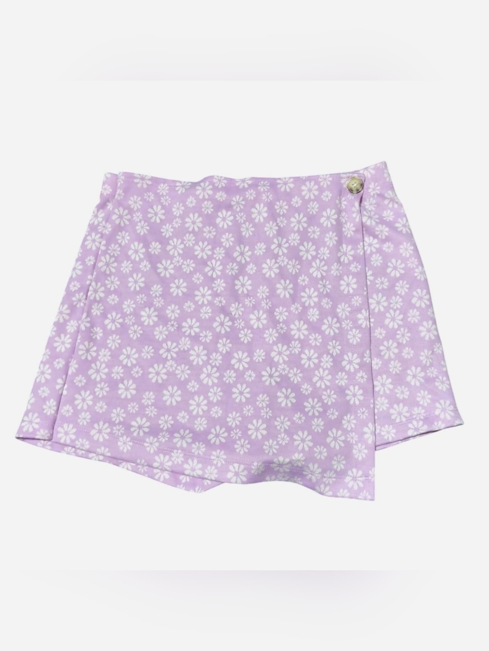 Wallflower purple floral mini skort PL